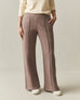 Women's Pintuck Flare Pant - Coffee Quartz